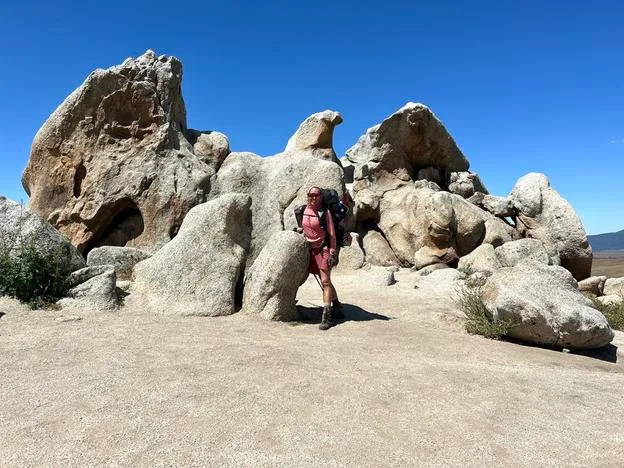 Južná Kalifornia Eagle rock, posvätné miesto miestnych indiánov (zdroj: Marcela Konečná)