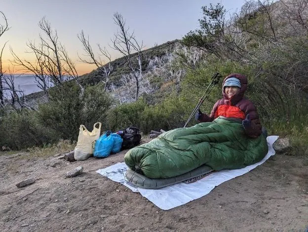 Občas som spala pod holým nebom bez stanu. Volá sa to Cowboy camp (zdroj: Marcela Konečná)
